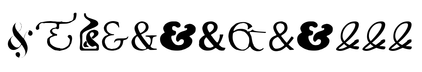 Ampersands Two